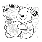 winnie the pooh valentine coloring pages (4)