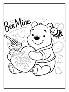 winnie the pooh valentine coloring pages (4)