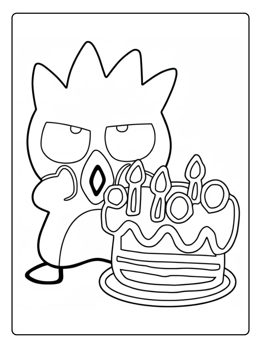 Badtz Maru Coloring Pages (10)