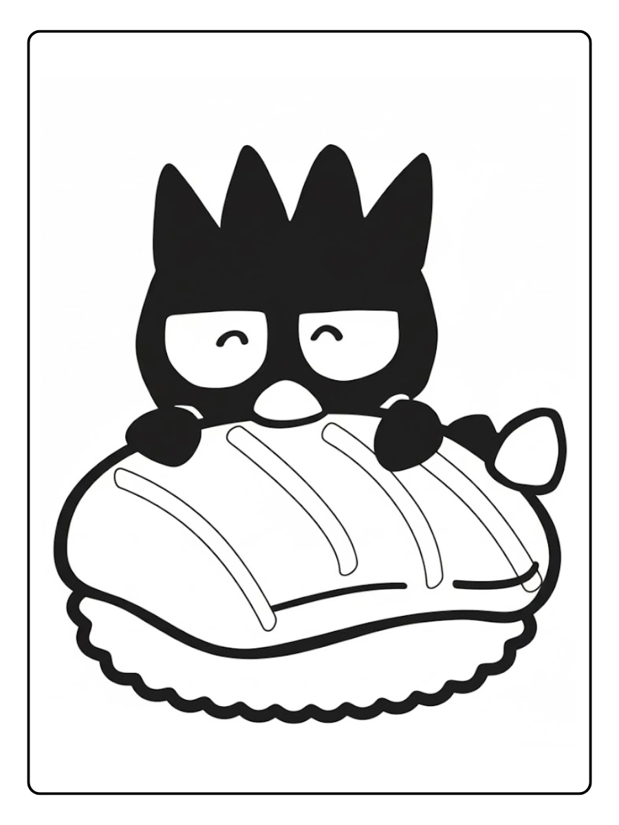 Badtz Maru Coloring Pages (3)