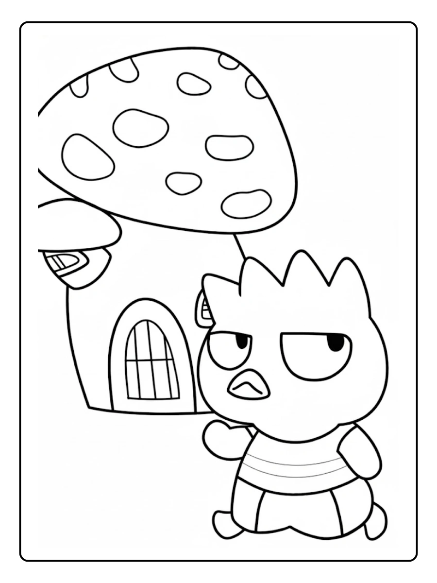 Badtz Maru Coloring Pages (4)