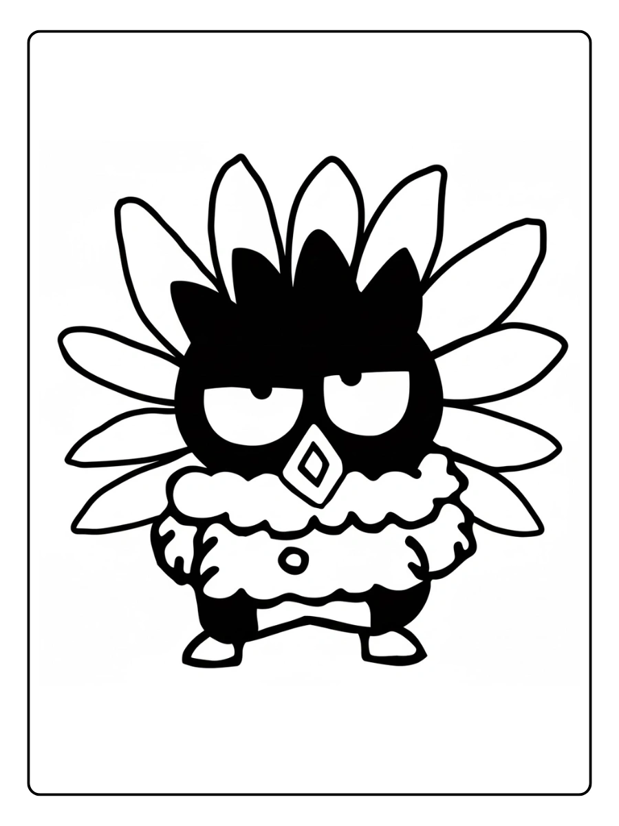 Badtz Maru Coloring Pages (5)