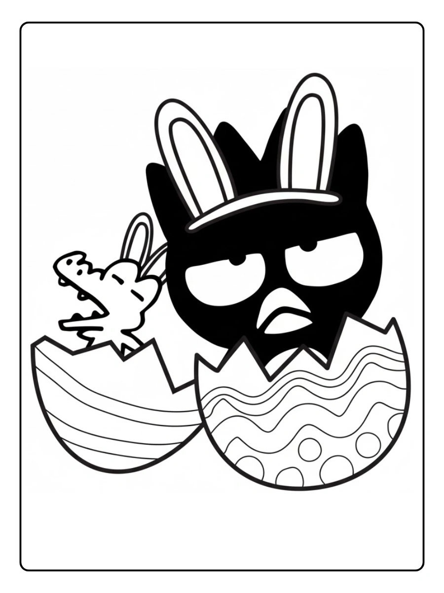 Badtz Maru Coloring Pages (9)