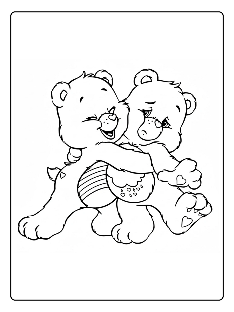 Best Friends Forever Coloring Pages (2)