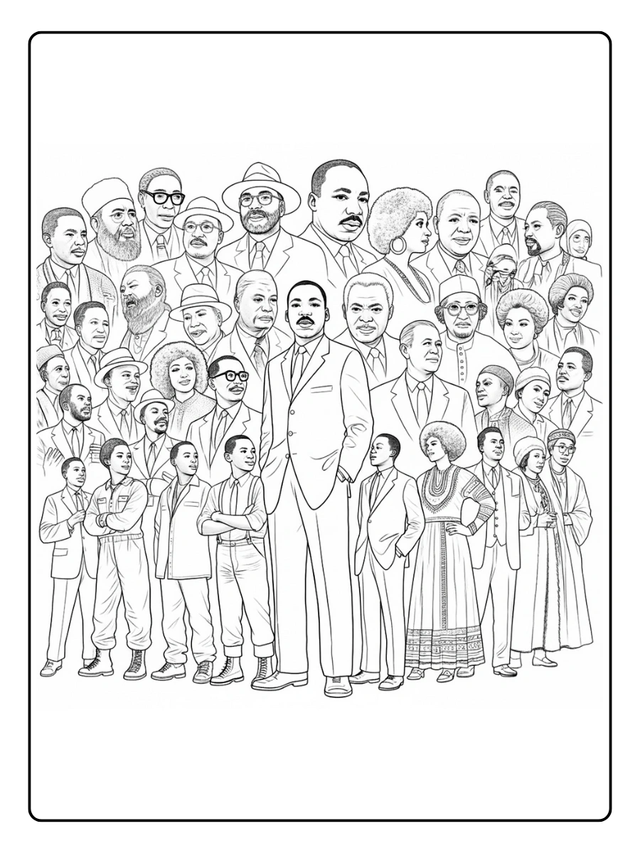Black History Month Coloring Pages (2)