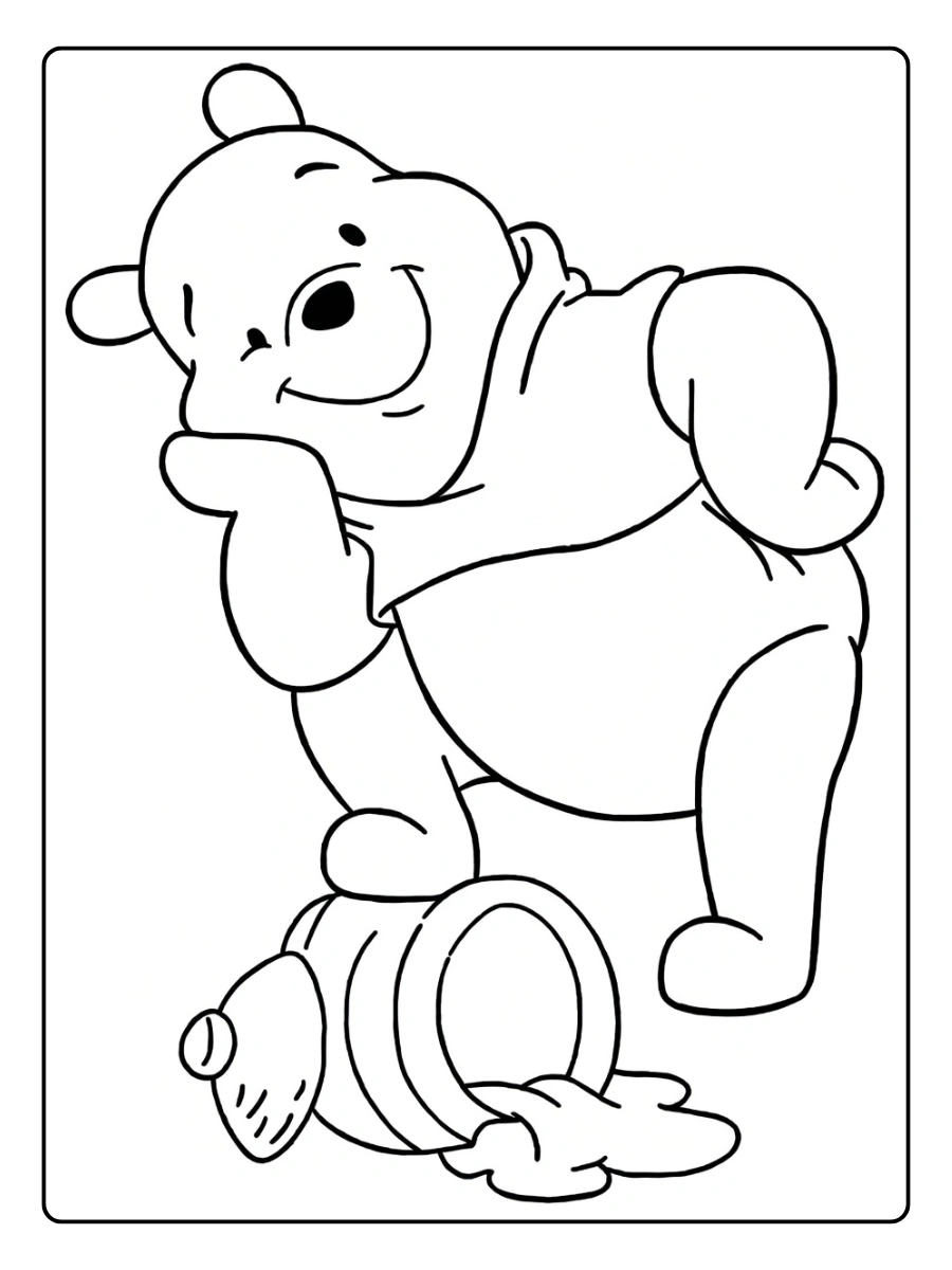 Classic winnie the pooh coloring pages (12)