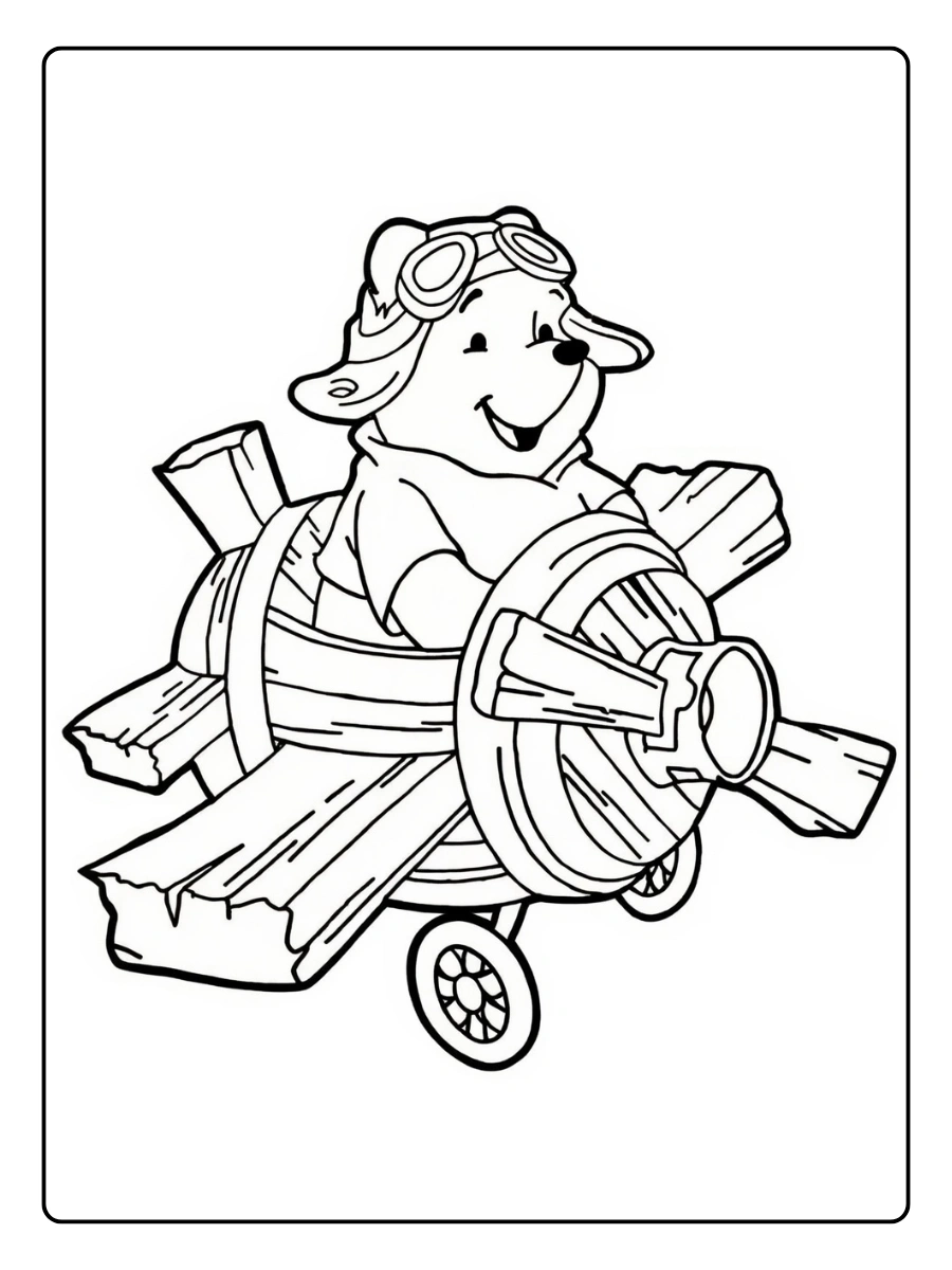 Classic winnie the pooh coloring pages (15)