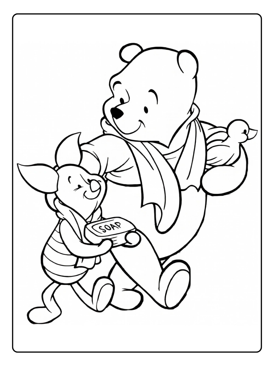Classic winnie the pooh coloring pages (2)