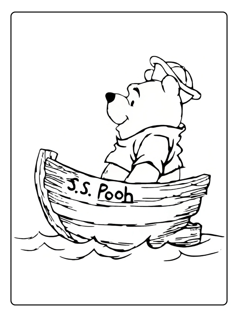 Classic winnie the pooh coloring pages (4)