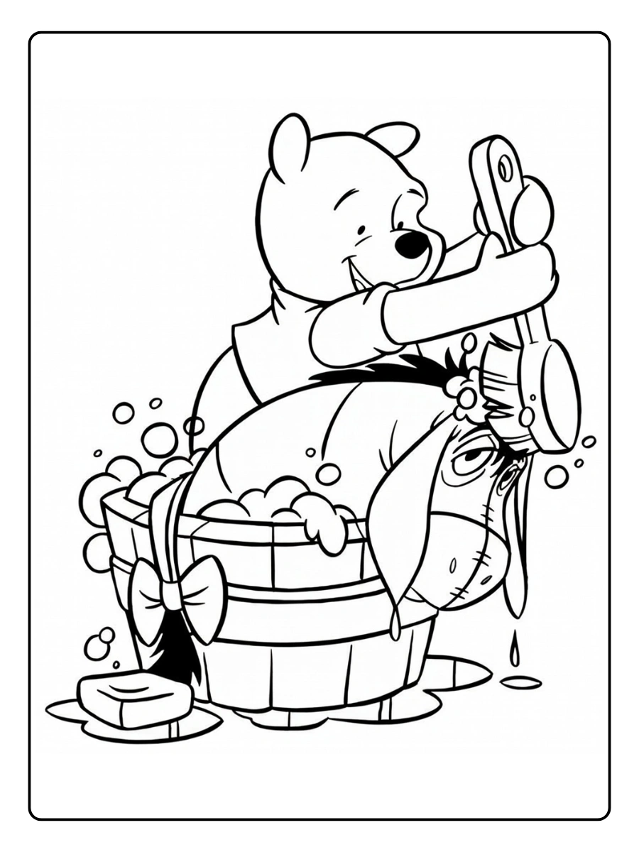 Classic winnie the pooh coloring pages (6)