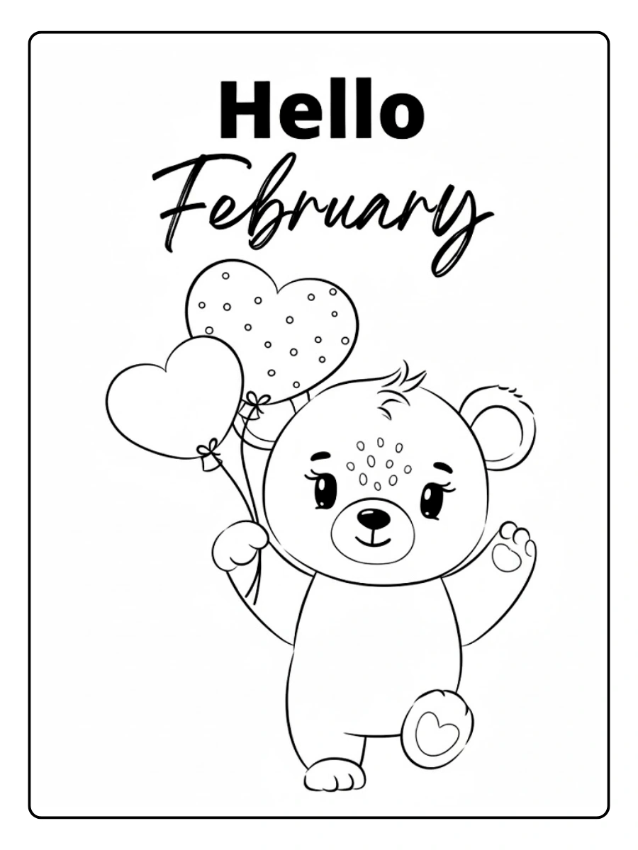 February Coloring Pages (4)