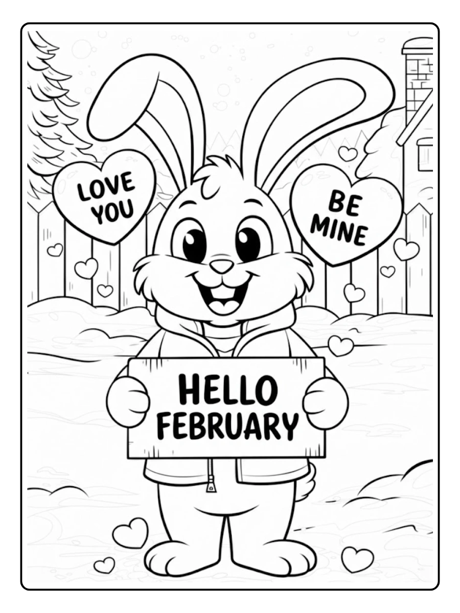 February Coloring Pages (5)