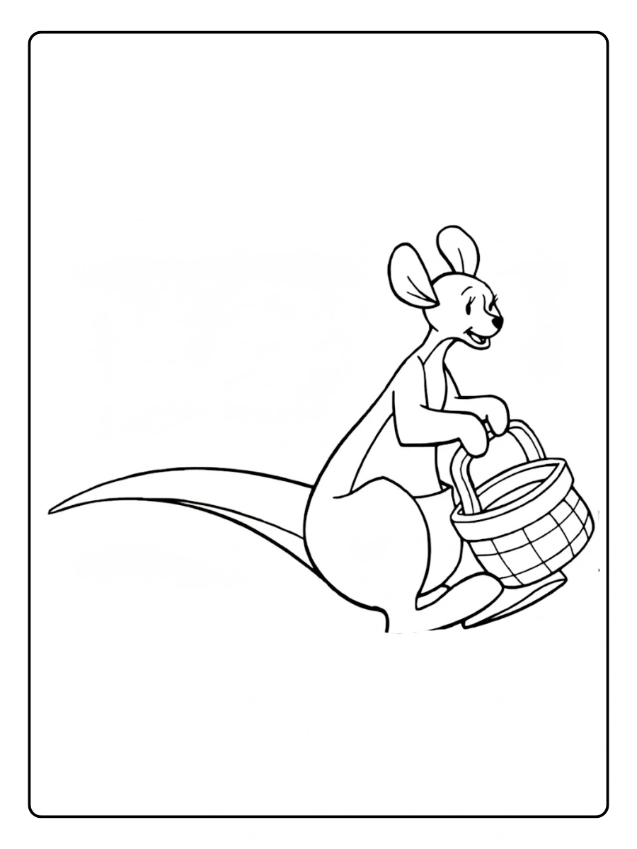 Kanga winnie the pooh coloring pages (9)