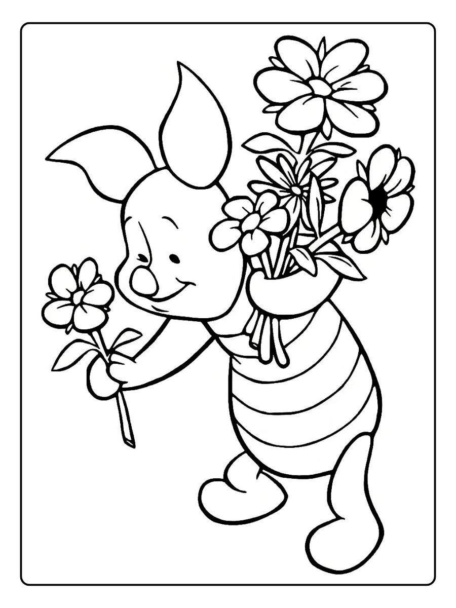 Piglet Coloring Pages (10)