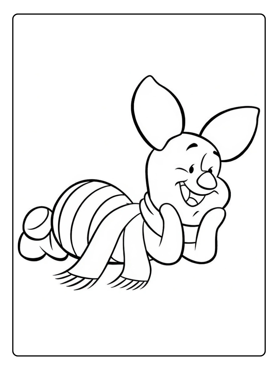 Piglet Coloring Pages (15)