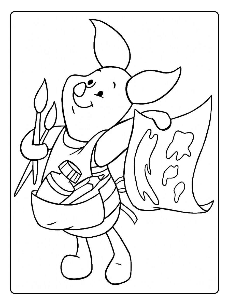Piglet Coloring Pages (2)