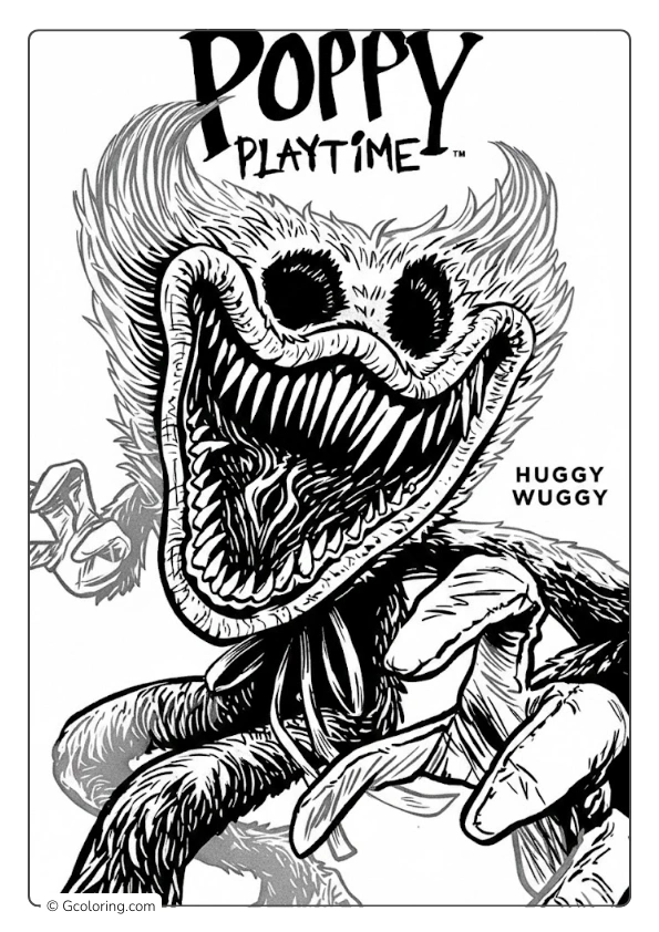 Poppy Playtime 5 Coloring Pages