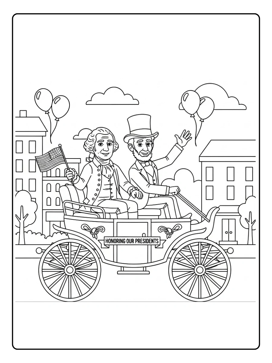Presidents Day Coloring Pages (4)