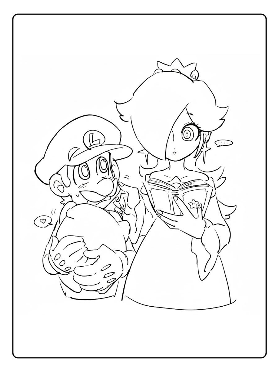 Princess Rosalina Coloring Pages (14)