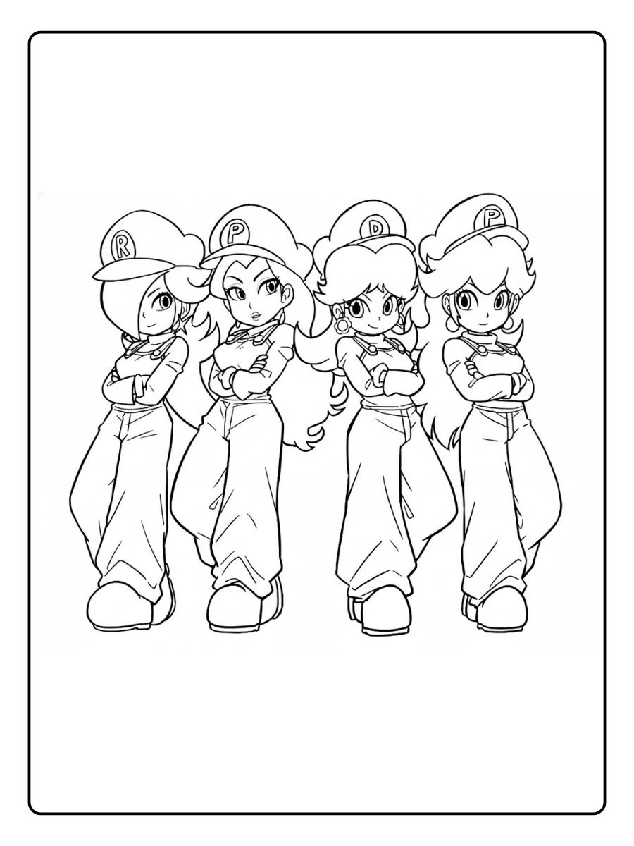 Princess Rosalina Coloring Pages (15)