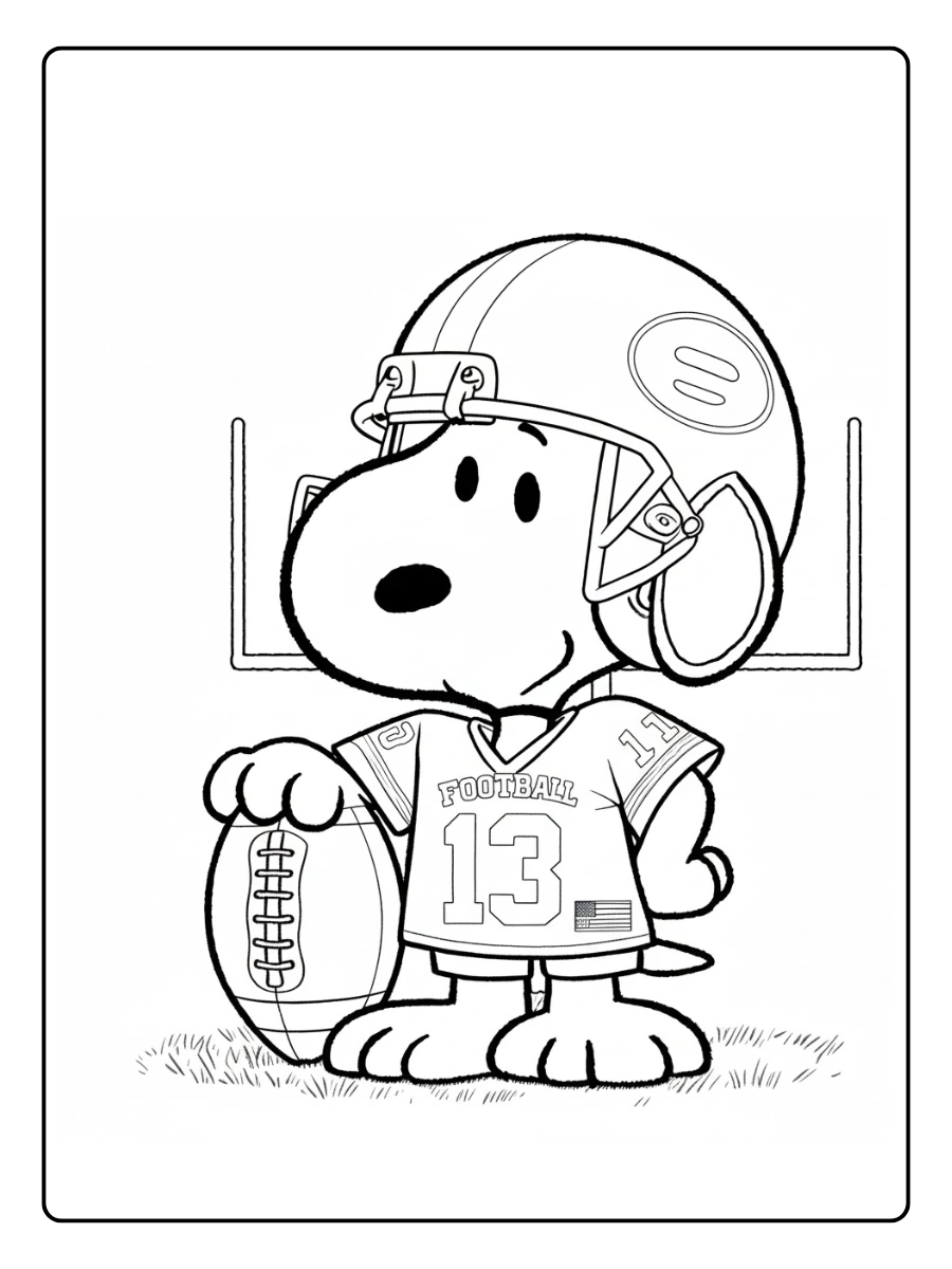 Super Bowl Coloring Pages (13)