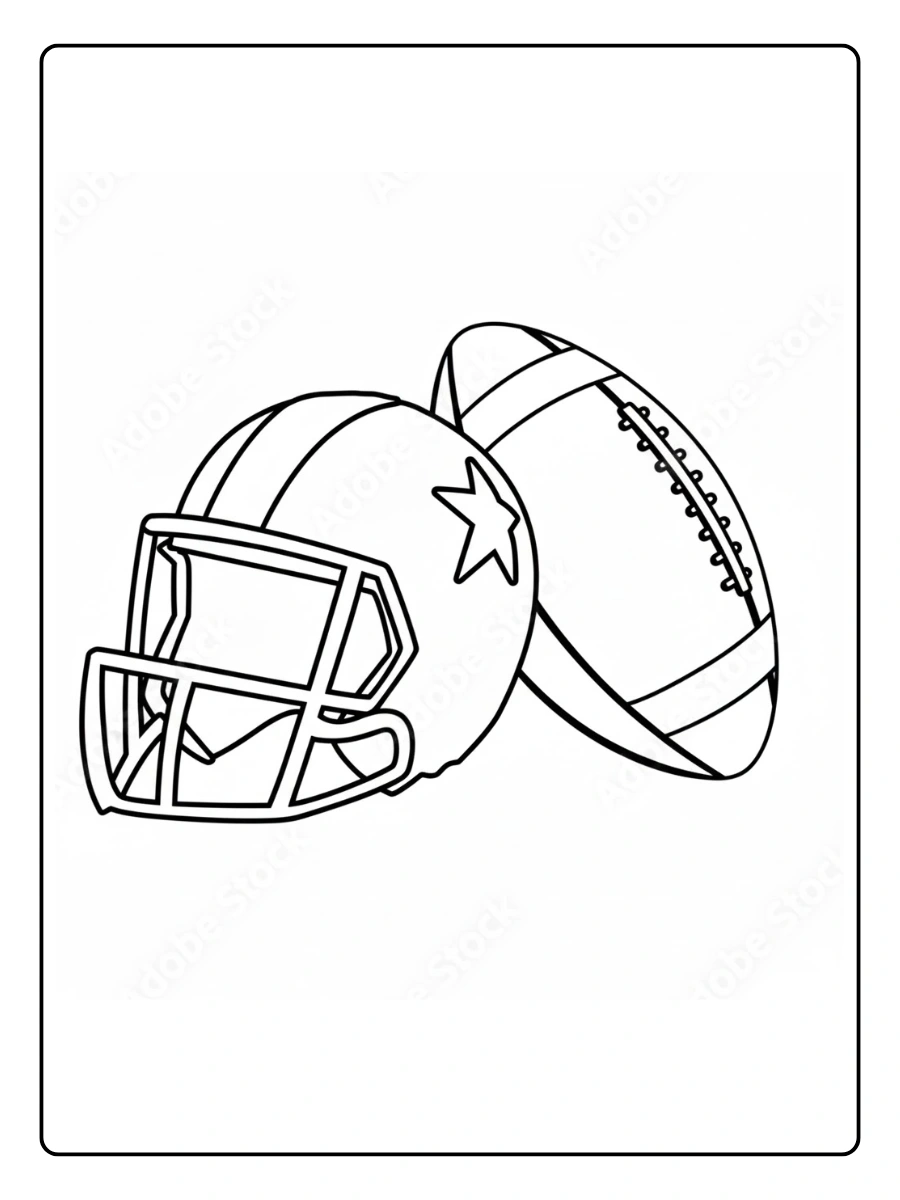 Super Bowl Coloring Pages (14)