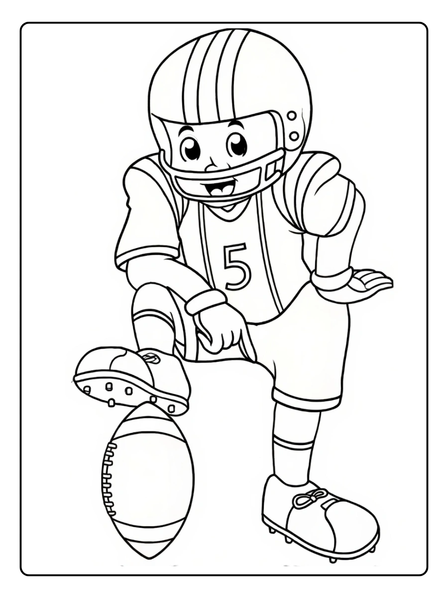 Super Bowl Coloring Pages (2)