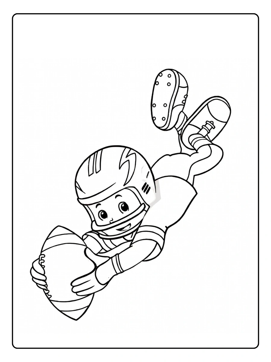 Super Bowl Coloring Pages (3)