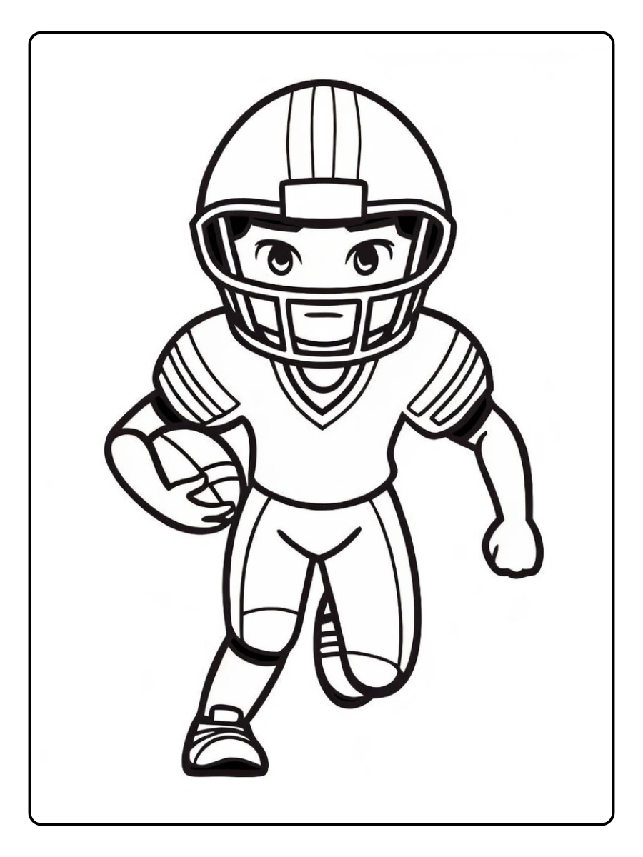 Super Bowl Coloring Pages (7)