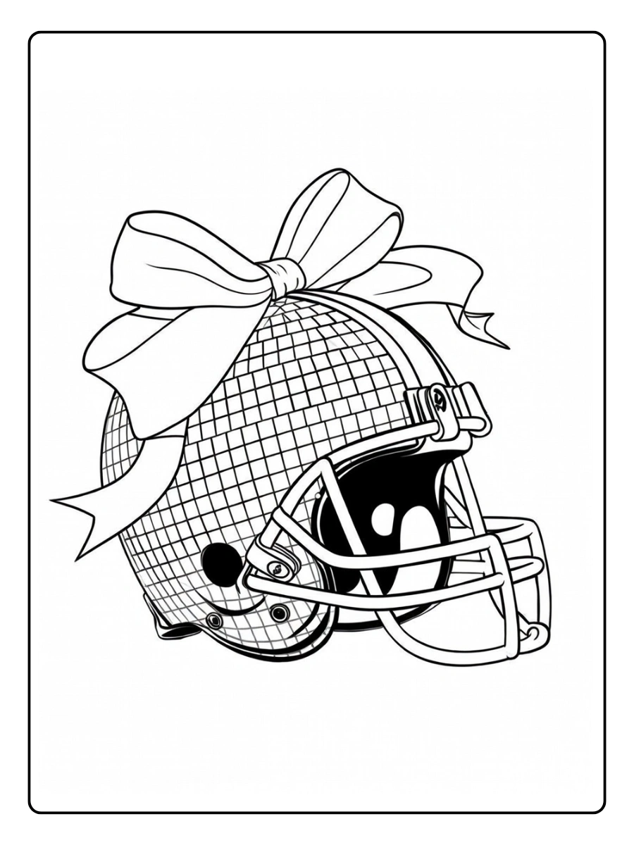 Super Bowl Coloring Pages (8)