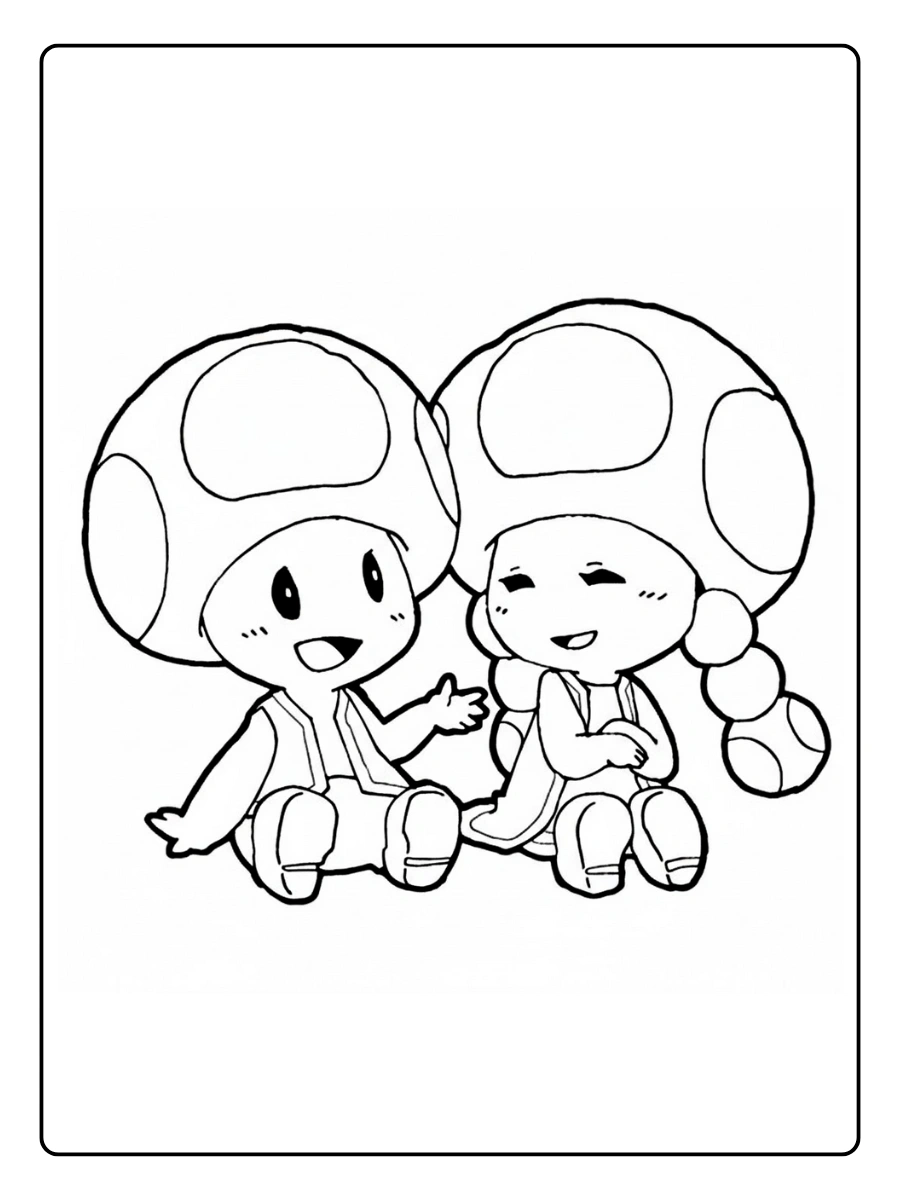 Toad Coloring Pages (13)