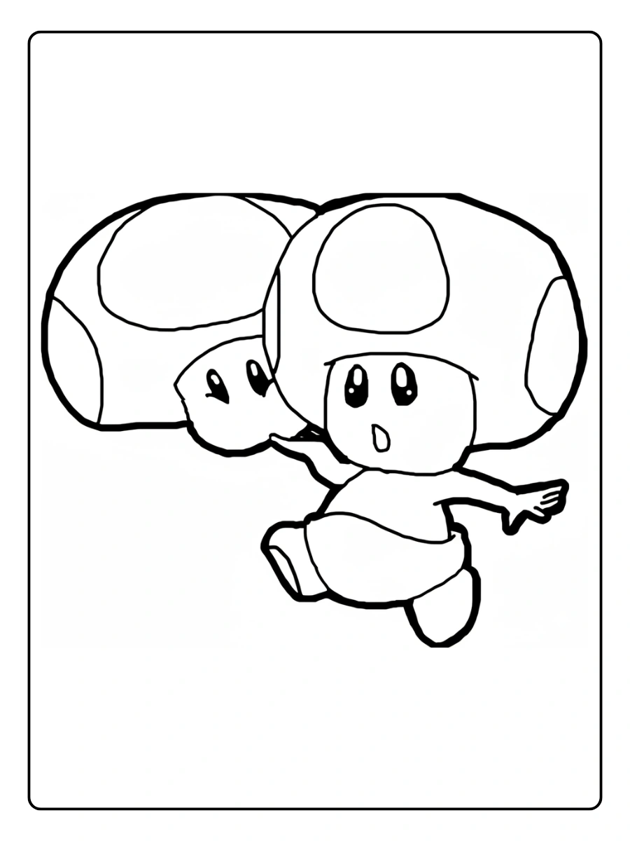 Toad Coloring Pages (14)