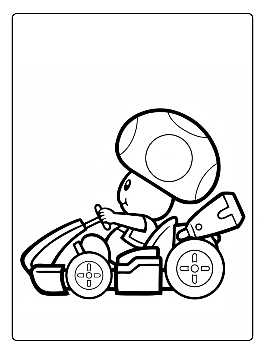 Toad Coloring Pages (15)