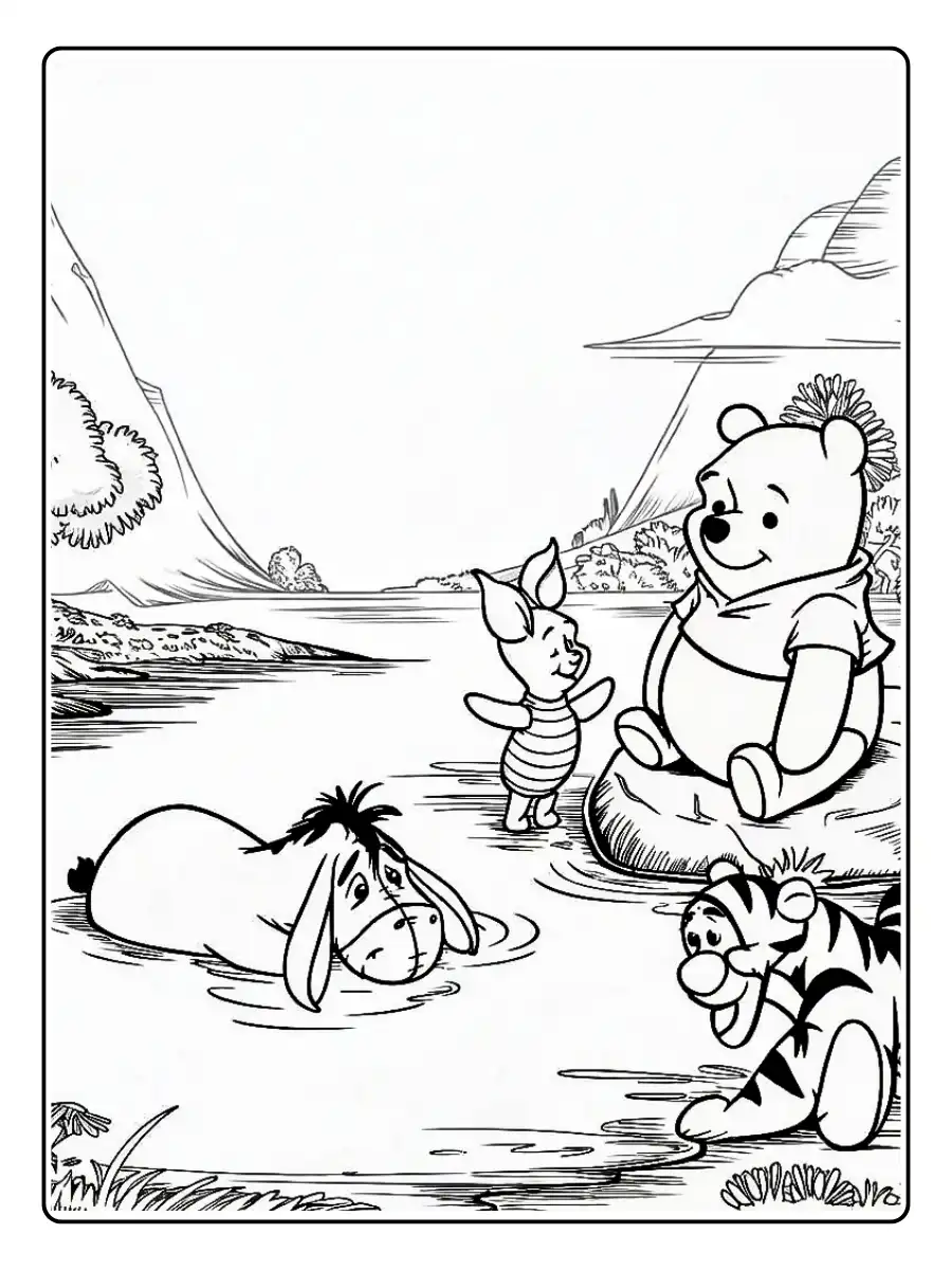 Winnie the Pooh Coloring Pages (12)