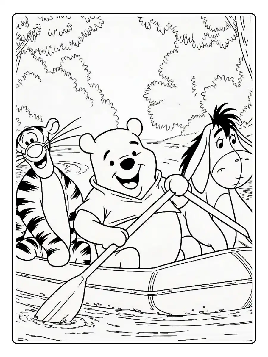 Winnie the Pooh Coloring Pages (14)