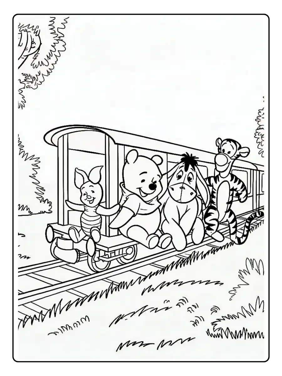 Winnie the Pooh Coloring Pages (15)