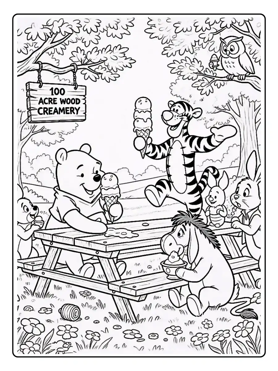 Winnie the Pooh Coloring Pages (5)