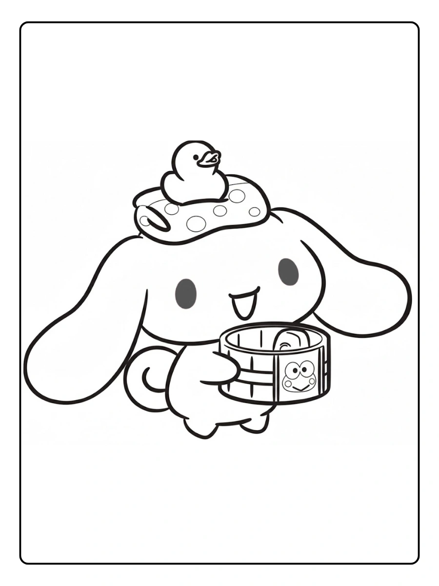 cinnamoroll coloring pages (10)