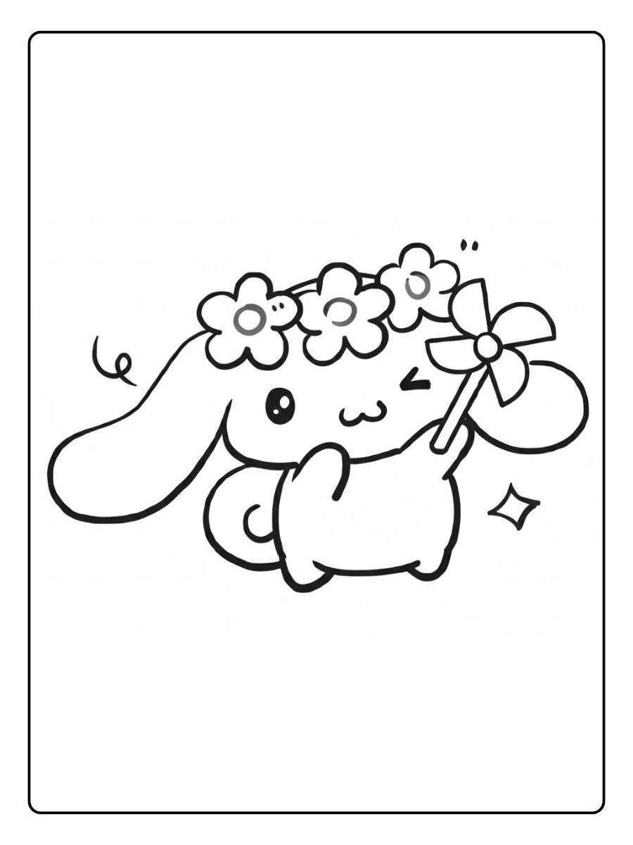 cinnamoroll coloring pages (2)
