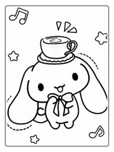 cinnamoroll coloring pages (5)