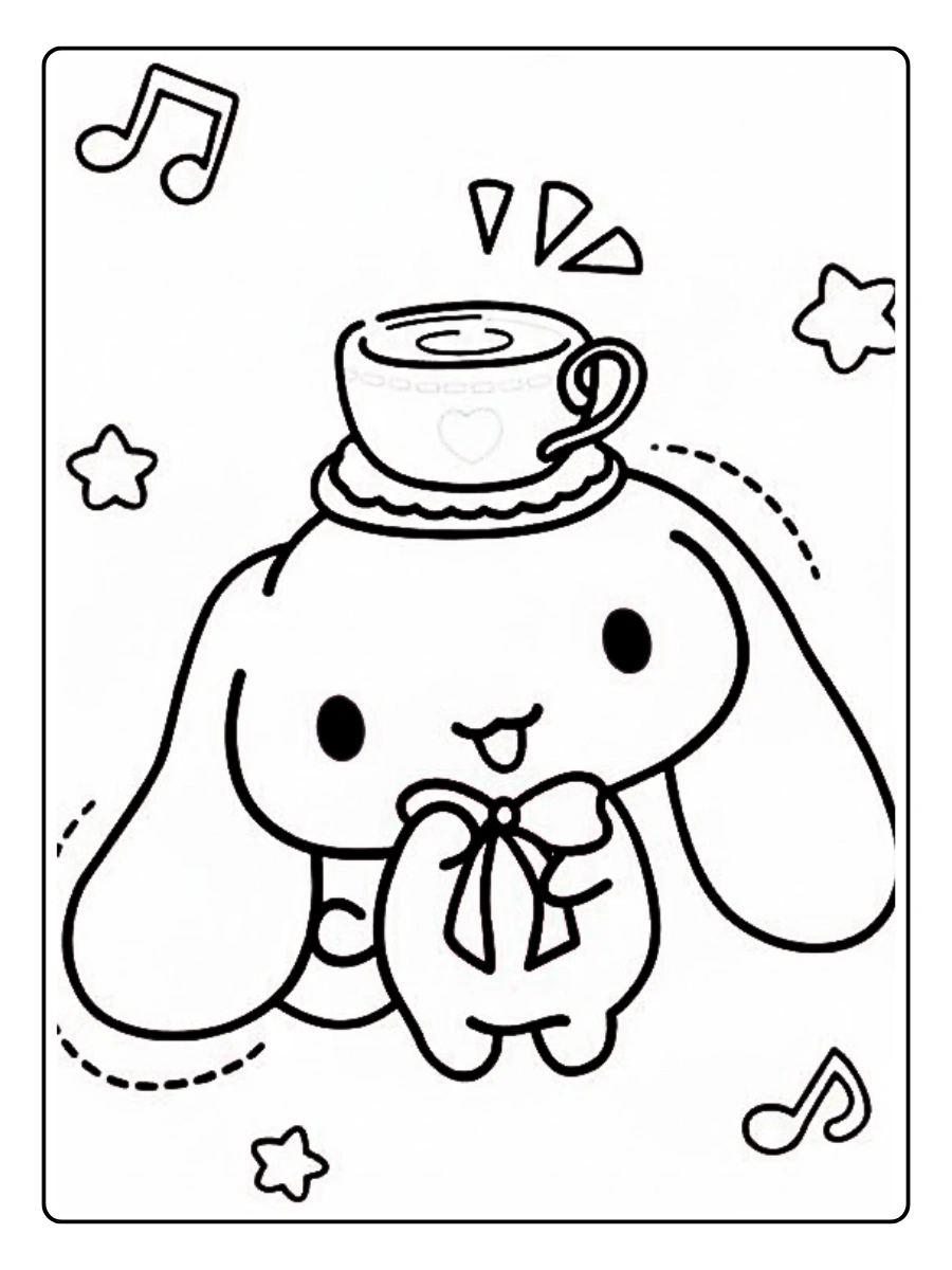 cinnamoroll coloring pages (5)