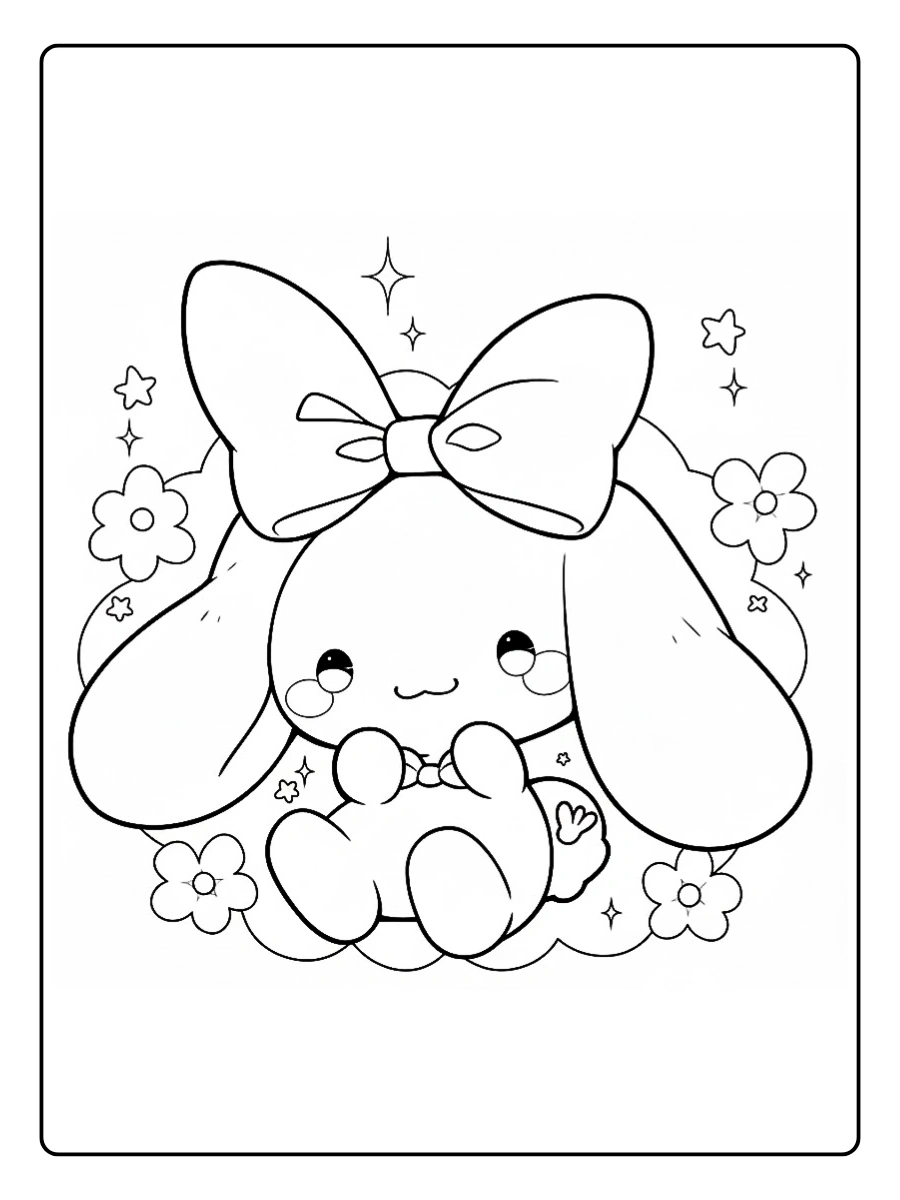 cinnamoroll coloring pages (6)