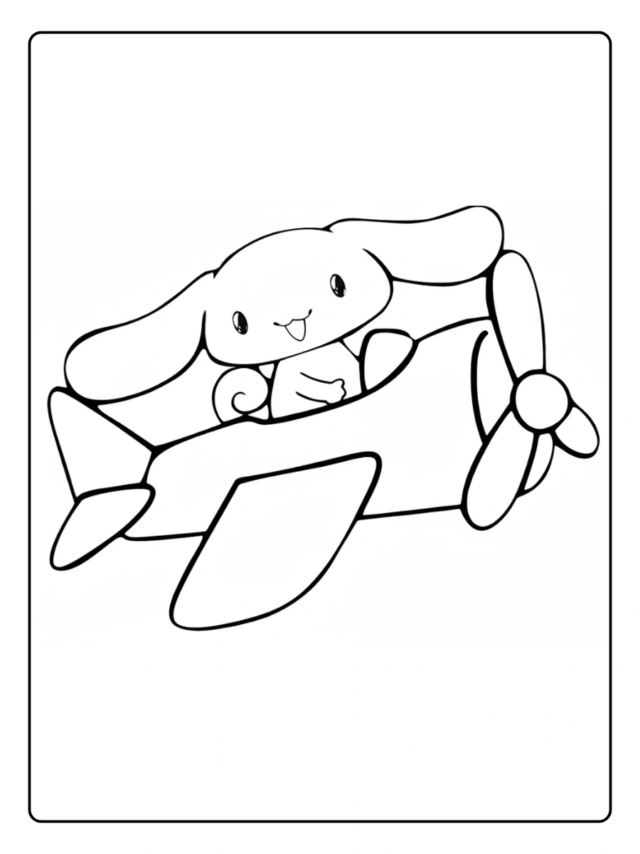 cinnamoroll coloring pages (8)