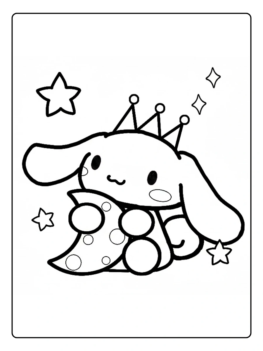 cinnamoroll coloring pages