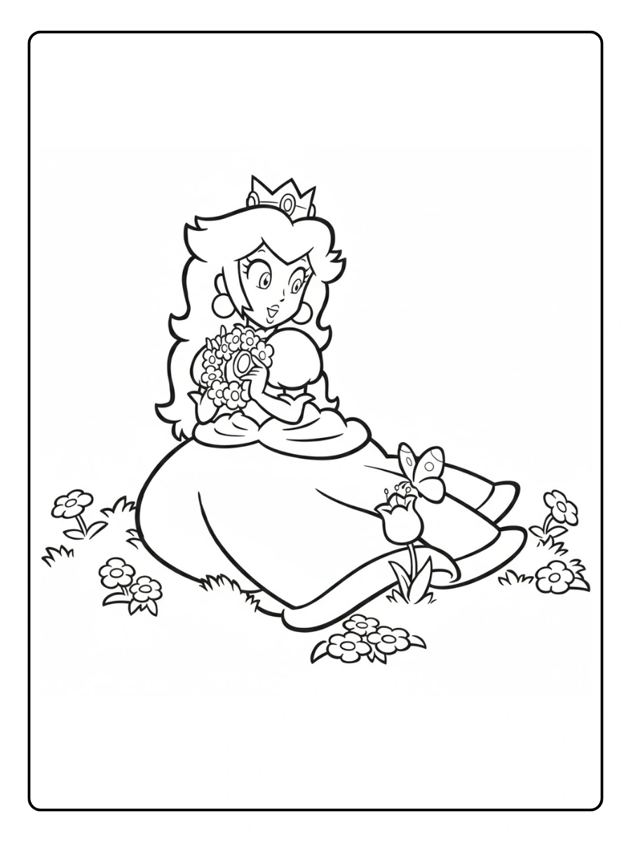 daisy from mario coloring pages (13)