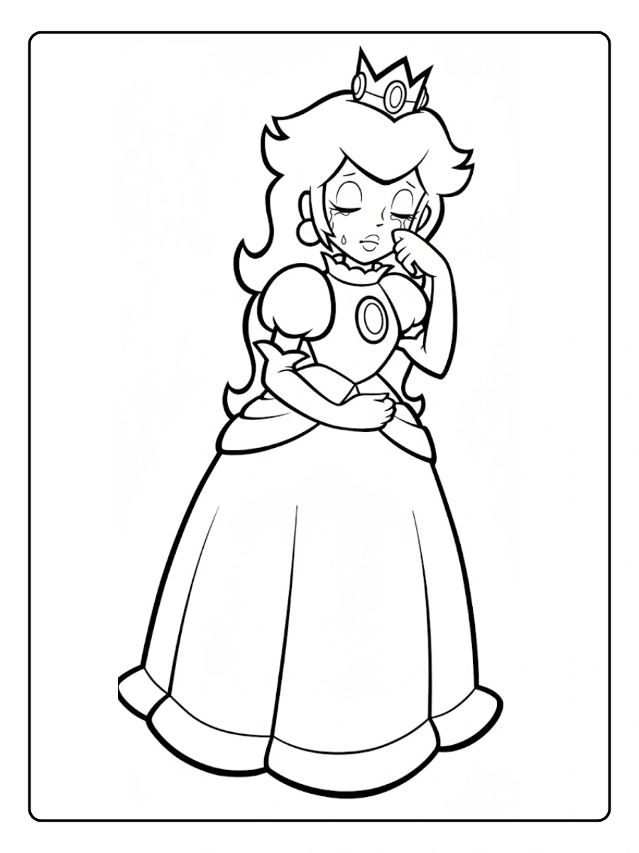 daisy from mario coloring pages (8)