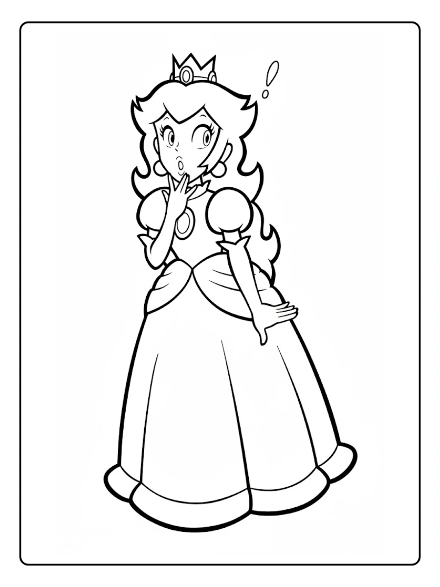 daisy from mario coloring pages (9)
