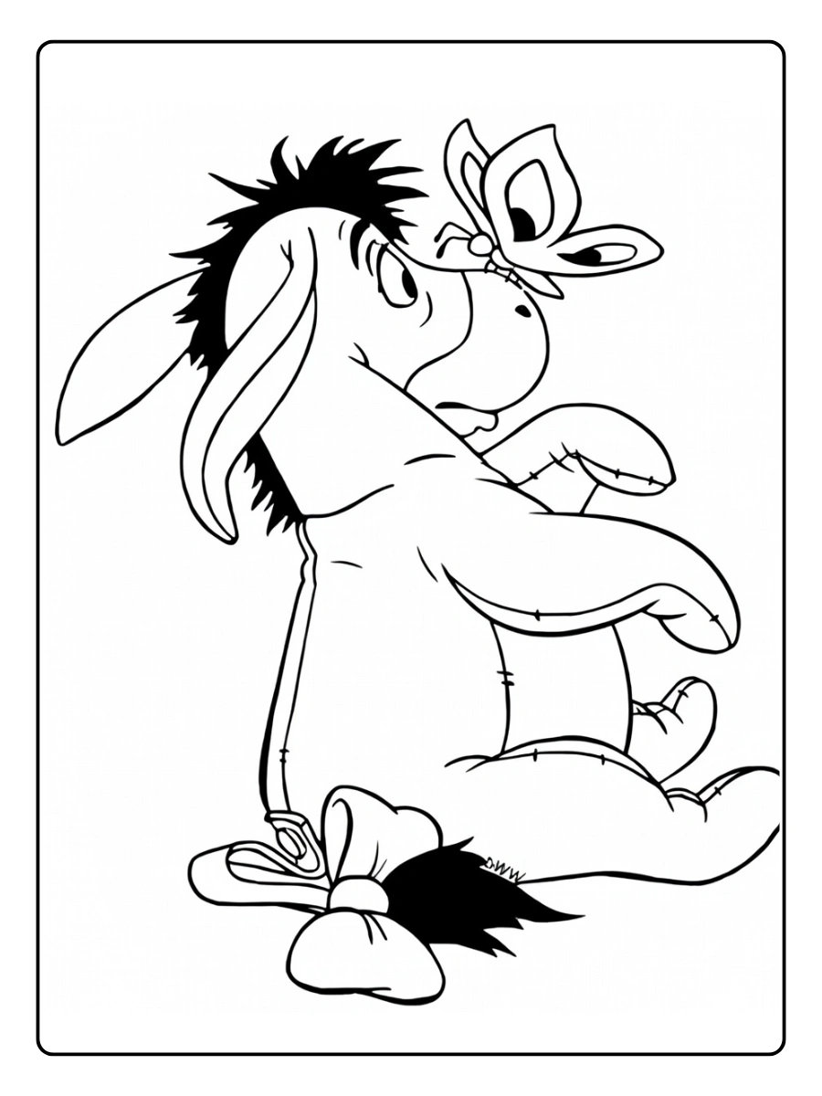 eeyore coloring pages (10)