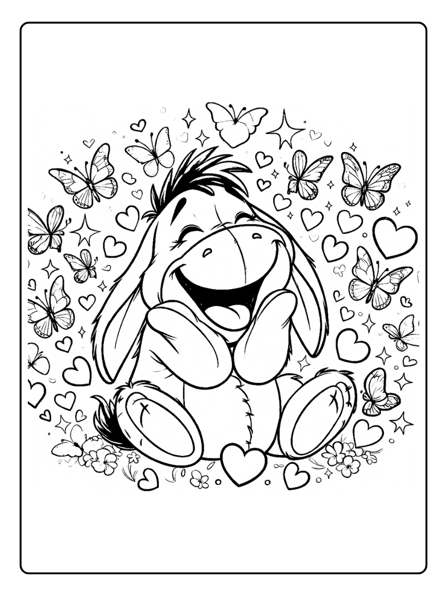 eeyore coloring pages (11)