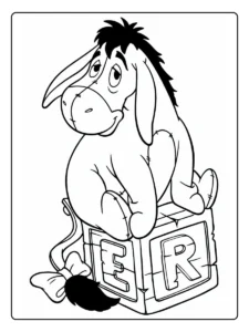 eeyore coloring pages (12)